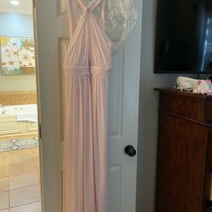 Alfred sung blush dress